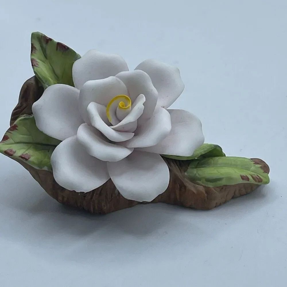 Vintage Georgian Fine Porcelain Magnolia flower. Small chip.